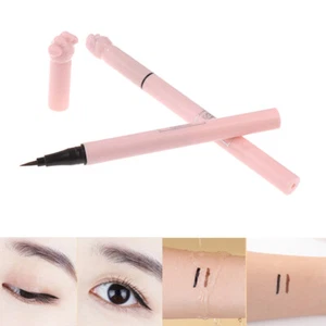 1Pc Cat Paw Black Brown Liquid Eyeliner Pen Long Lasting Waterproof Eyeliner Bt - Picture 1 of 13