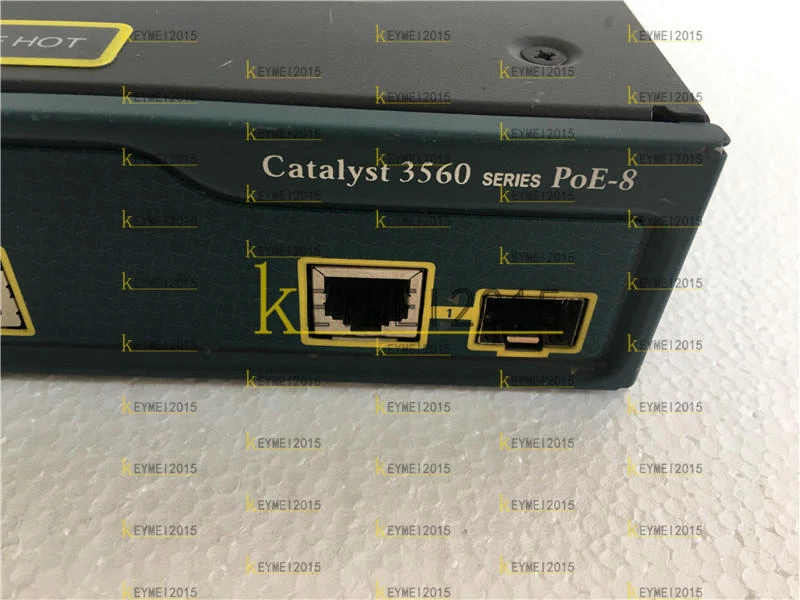 1PCS Used Cisco WS-C3560-8PC-S Catalyst 3560 PoE 8 Port Switch Tested - Image 1 of 1