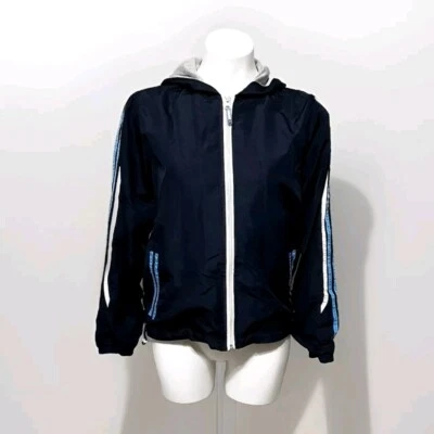 Chaqueta deportiva Oleg Cassini vintage con cremallera y sudadera con capucha para mujer pequeña Foto 1 de 4