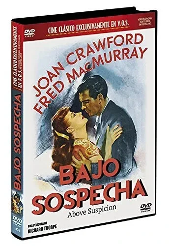 Above Suspicion (1943) [DVD] Joan Crawford Fred MacMurray Basil Rathbone - Image 1 of 1