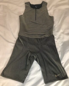 Nike Pro Elite Speed Suit Track & Field Black Gold CW2567-077 Men’s Size L New - Picture 1 of 8