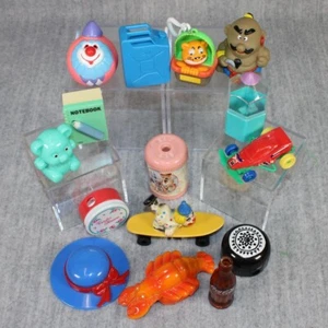 VINTAGE NOVELTY Pencil Sharpener 1980s Various Mixed 15x Plastic Rubber Lot 6 - Afbeelding 1 van 24