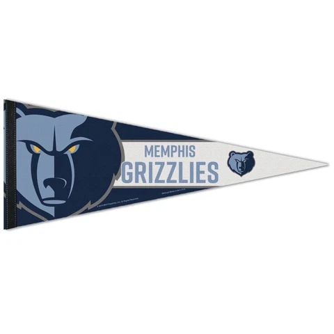 MEMPHIS GRIZZLIES NBA 12"x30" ROLL UP PREMIUM FELT PENNANT Cover