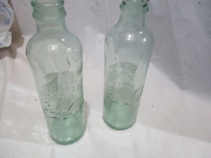 2007 Coke Bottle Property Of Coca Cola Bottling 9.3 Fl Oz Green Glass Empty 7.5" - Picture 1 of 7