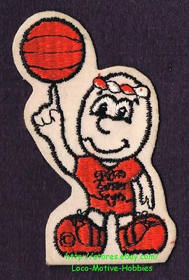 LMH PATCH Badge  EASTER SEALS BASKETBALL  Ball Sport CARTOON CHARACTER Sweatband - Image 1 of 2