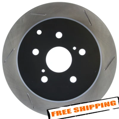 StopTech 126.44041SL Sport Slotted Rear Brake Rotor for 1987-1992 Toyota Supra - Image 1 of 4