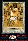 1-2022 Topps collection dorée coulée or RC auto Heliot Ramos Giants 034/199