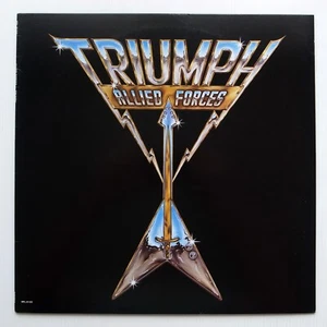 Triumph – Allied Forces JAPAN 1981 NEAR MINT LP RPL 8103 - Picture 1 of 10