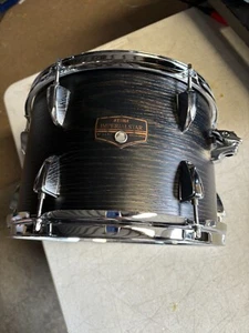 tama imperialstar 12 Diameter X 8 Deep Tom black oak wrap - Picture 1 of 4
