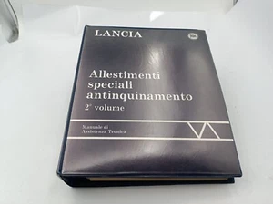 Manuel D'Atelier Lancia Productions Antipollution Y10 4WD Delta HF Intégrale - Zdjęcie 1 z 24