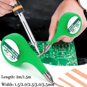 1pcs Desoldering Wick Braid Solder Wick Remover Sucker with Thumb Wheel Dispense - Picture 1 of 11