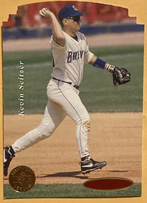1995 Upper Deck SP Championship Series Kevin Seitzer Diecut #165 Brewers - Image 1 of 2