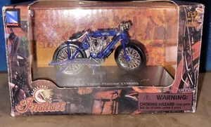 New Ray 1908 Indian Camel Twin Racer Motorcycle 1:32 Diecast NIB. X - Picture 1 of 5
