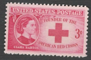 US. 967. 3c. Clara Barton (1821-1912) Fund US Red Cross in 1882 Issue. MNH. 1948 - Picture 1 of 1