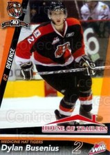 2009-10 Medicine Hat Tigers #3 Dylan Busenius