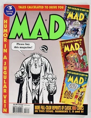 Tales Calculated to Drive you MAD #3 Spring 1998 Original MAD Issues #7-10 - Image 1 of 3