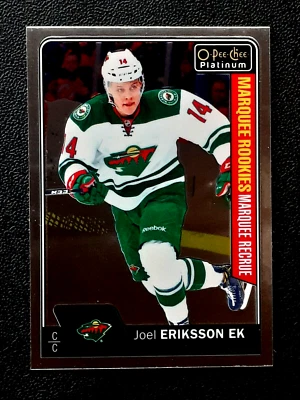 JOEL ERIKSSON EK RC 2016-17 O-PEE-CHEE PLATINUM MARQUEE ROOKIES #192    67947 - Image 1 of 2