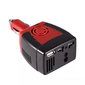 Inversor de cigarrillos de CA para automóvil 150W 12V CC a 220V/110V CA inversor de fuente de alimentación - Imagen 1 de 6