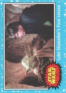 2017 Star Wars Journey to The Last Jedi #25 Luke Skywalker's Final Lesson