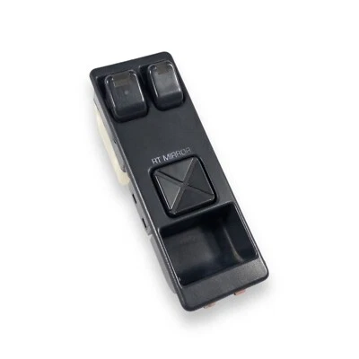 1991-1994 Saturn S Series 2 Door Driver Master Power Window Control Switch Black - Image 1 of 4