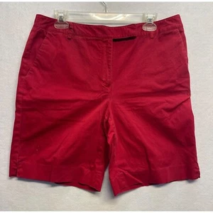 Liz Golf Audra Shorts Red Size 12 - Picture 1 of 12