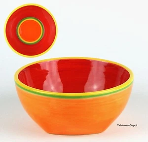 Dansk CARIBE ARUBA ORANGE, Soup/Cereal Bowl(s), MINT/SUPERB+ Condition! - Picture 1 of 4