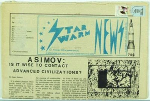 Star Swarm News No. 1 Charter Issue Science Fiction Fanzine/Newspaper 1979 - Bild 1 von 1