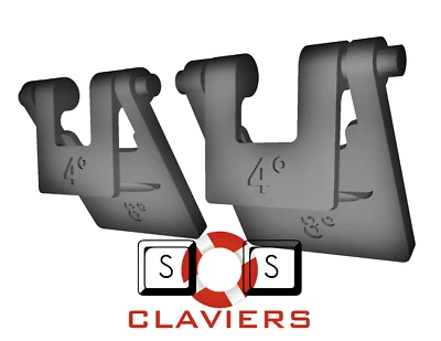 Logitech K350 Comfort Wave Keyboard Spare Replacement Leg Stand Foot Feet - Image 1 of 4