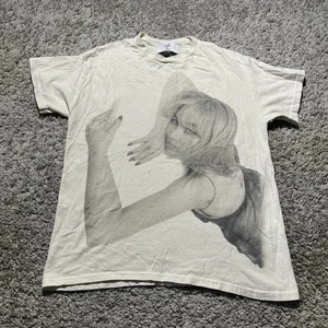 Camisa blanca Sabrina Carpenter correos electrónicos no puedo enviar mediana auténtica mercancía de gira - Imagen 1 de 7