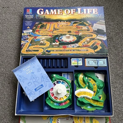 Game Of Life Vintage Board Game 1991 By MB Games 125 Years Edition Complete - Image 1 of 4