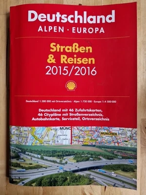 Straßenatlas Deutschland - Alpen - Europa 2015 /2016 - Bild 1 von 4