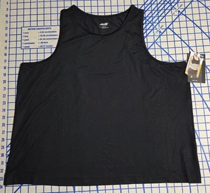Avia Women's Performance Tank Women's Size XXXL (22) Black Soot Semi-Fitted NWT - Picture 1 of 10