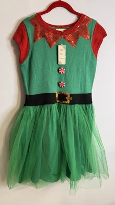 Vestido tejido Navidad manga corta mujer It's Our Time talla L Foto 1 de 4