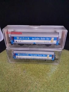 Fleischmann 8337 Swiss SBB CFF FFS Warteck sliding-door wagon (N gauge) X2 - Foto 1 di 1