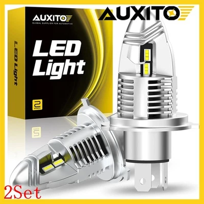 AUXITO 9003 H4 HB2 LED Headlight Bulbs 40000LM Hi/Lo Beam Bright White  2Set B - Image 1 of 4