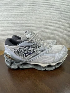 Mizuno Wave Prophecy 4 Running Shoes Sneakers Women's Size 8.5 White Blue Gray - Picture 1 of 16