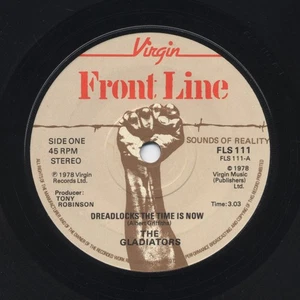 The Gladiators - Dreadlocks The Time Is Now (7", Single) (Very Good Plus (VG+)) - Picture 1 of 2