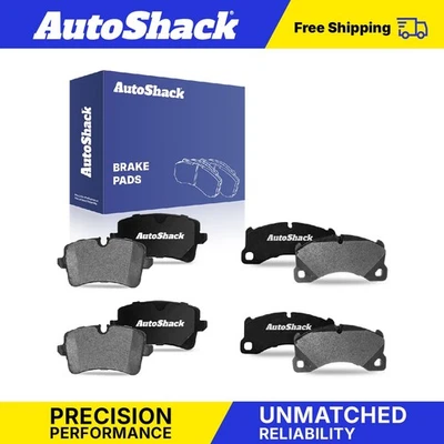 Front Rear Ceramic Brake Pad Set for 2016-2017 Porsche Macan Foto 1 de 4