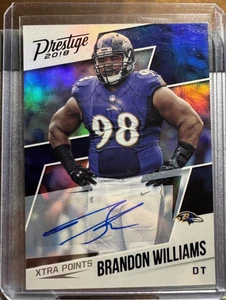 2018 Panini Prestige - Brandon Williams #148 Xtra Points Purple Signatures (AU) - Picture 1 of 3
