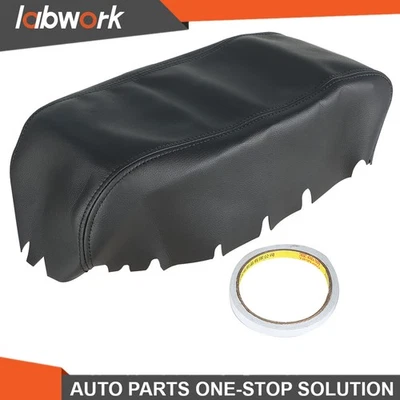 Cubierta de reposabrazos con tapa de consola central de cuero Labwork para Dodge Durango 2011-2019 Foto 1 de 4