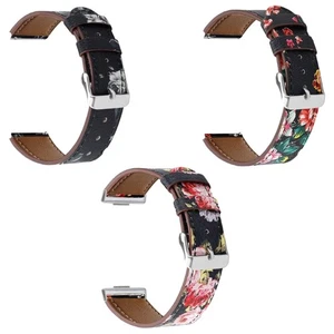 Luxurious Leather Strap Classical Leather Wristband Versatile for watch fit3 - Picture 1 of 10