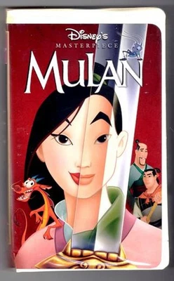 VTG WALT DISNEY MASTERPIECE 1999 VHS TAPE MULAN #12747A FIRST EDITION RELEASE - Image 1 of 4