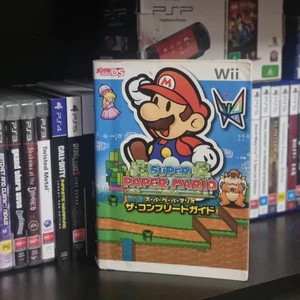 Book -- SUPER PAPER MARIO The Complete Guide -- Wii. JAPAN Game Book - Picture 1 of 3