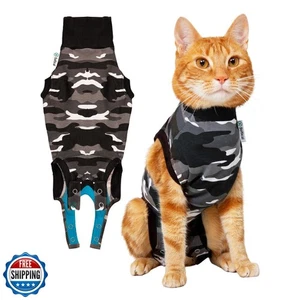 Suitical Recovery Suit for Cats - Spay and Neutering Cat Surgery Recovery Sui - Picture 1 of 5