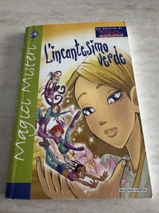 LIBRO FUMETTO MAGICI MISTERI WITCH L' INCANTESIMO VERDE BUENA VISTA 2001 - Picture 1 of 3