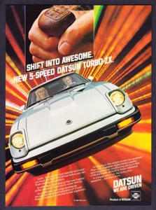 1983 DATSUN TURBO-ZX ~ NICE CLASSIC PRINT AD - Picture 1 of 1