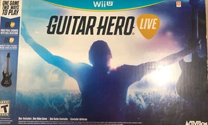 Wii Guitar Hero live New With An Open Box,one Video Game/ OneGuitar Controller D - Picture 1 of 11