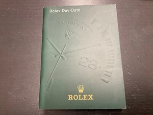 Rolex Day-Date 4-2000 Booklet - Bild 1 von 3