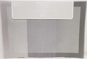 SET OF 4 SAME KITCHEN WOVEN TEXTILENE OUTDOOR PLACEMATS, MODERNA, GREY/SILVER,DH - Picture 1 of 12