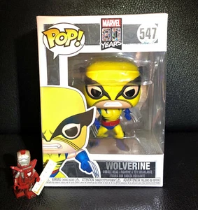 Funko POP Wolverine #547 Marvel 80 Years Neu OVP Bobble Head Figur Logan X-Men - Picture 1 of 7